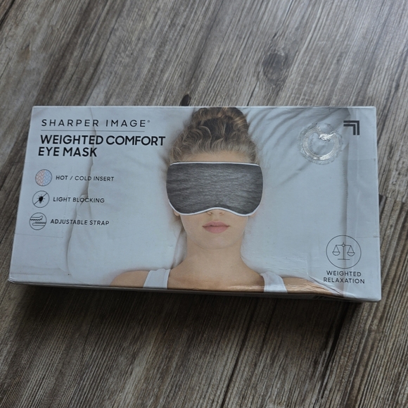 Sharper Image Accessories - Weighted Comfort Eye Mask